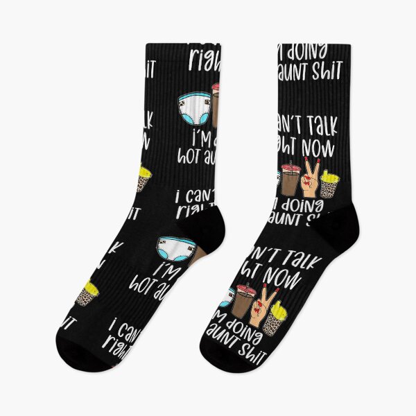 Item preview, Funny I Cant Talk Right Now Im Doing Hot Aunt Shit Gifts TShirt32 designed and sold by benitostevens.