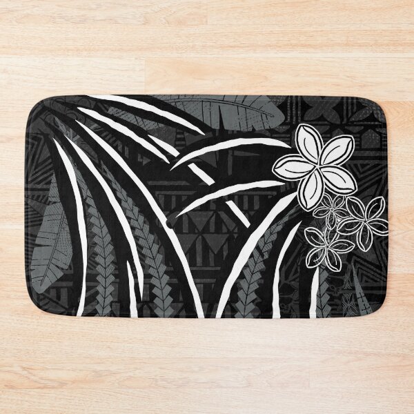 Item preview, Vintage Samoan Black Tribal Tapa Art Board designed and sold by sunnthreads.