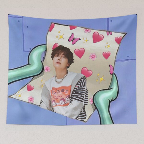 Item preview, squidward admiring BTS jhope designed and sold by dlsiart.