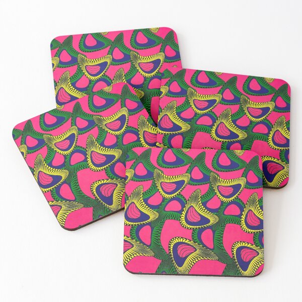 Item preview, African Print in Pink and Green designed and sold by Everett  Spruill.