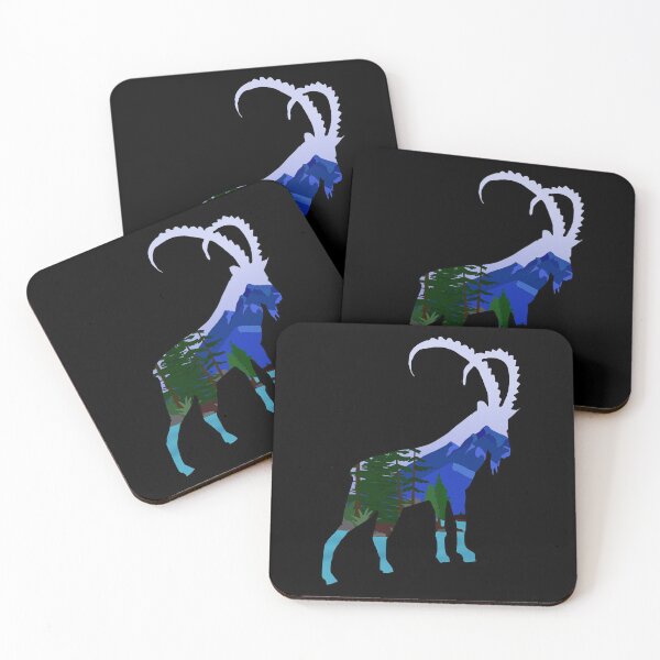 Item preview, Biome Series: Alpine Ibex designed and sold by Furmidable Designs.