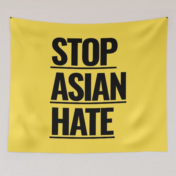 Item preview, (Black) Stop Asian Hate designed and sold by BunnyPrinceDegn.