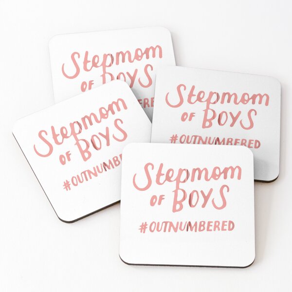 Item preview, StepMom of Boys Outnumbered Mothers Day for Stepmother designed and sold by raelinema9mar1.