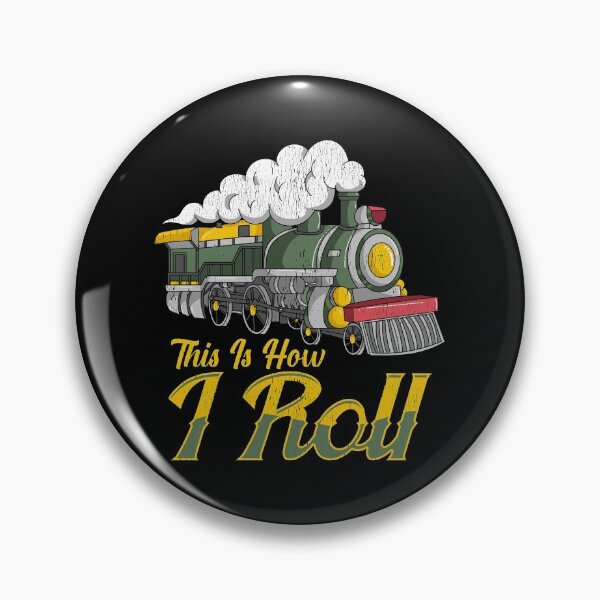 Item preview, Funny This Is How I Roll Model Train Steam Pun designed and sold by perfectpresents.