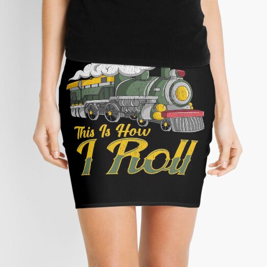 Item preview, Funny This Is How I Roll Model Train Steam Pun designed and sold by perfectpresents.