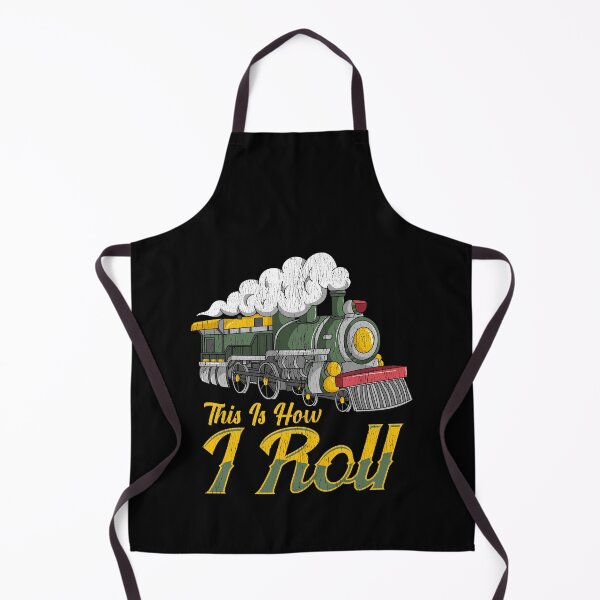 Item preview, Funny This Is How I Roll Model Train Steam Pun designed and sold by perfectpresents.