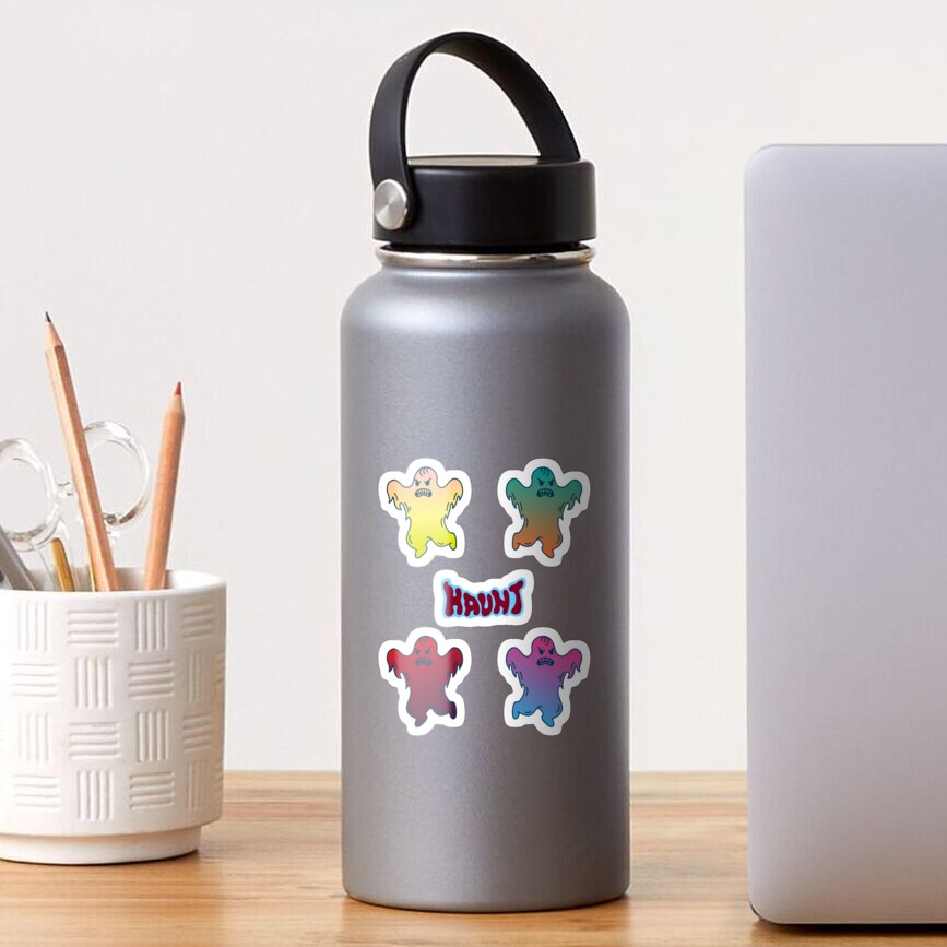 Ghosts haunt in packs! Sticker