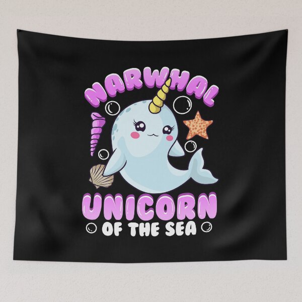 Item preview, Funny Horned Narwhal The Unicorn Of The Sea designed and sold by perfectpresents.
