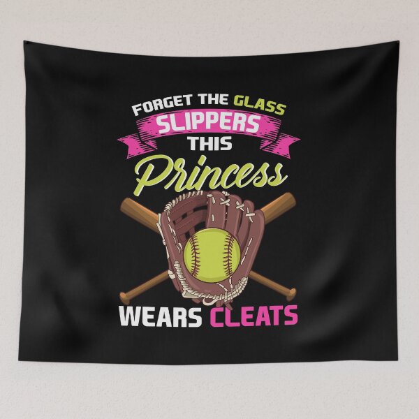 Item preview, Forget Glass Slippers This Princess Wears Cleats designed and sold by perfectpresents.