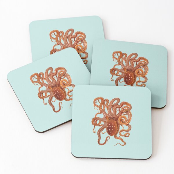 Item preview, Red Octopus Giant Kraken designed and sold by MagicStrawberry.