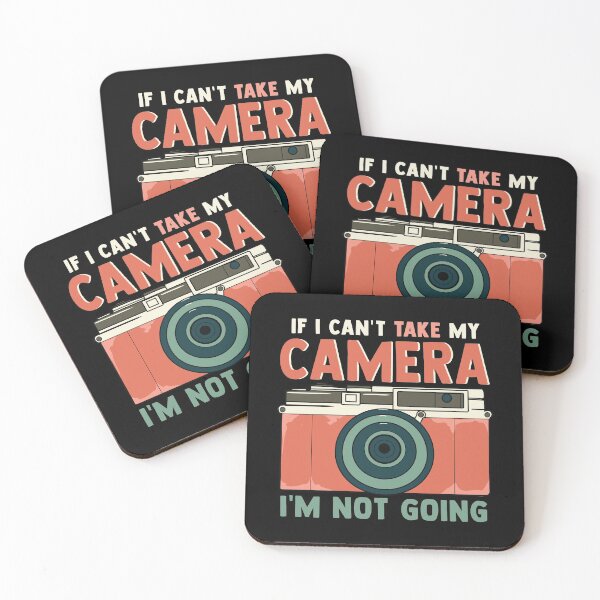 Item preview, Funny If I Can't Take My Camera I'm Not Going Pun designed and sold by perfectpresents.