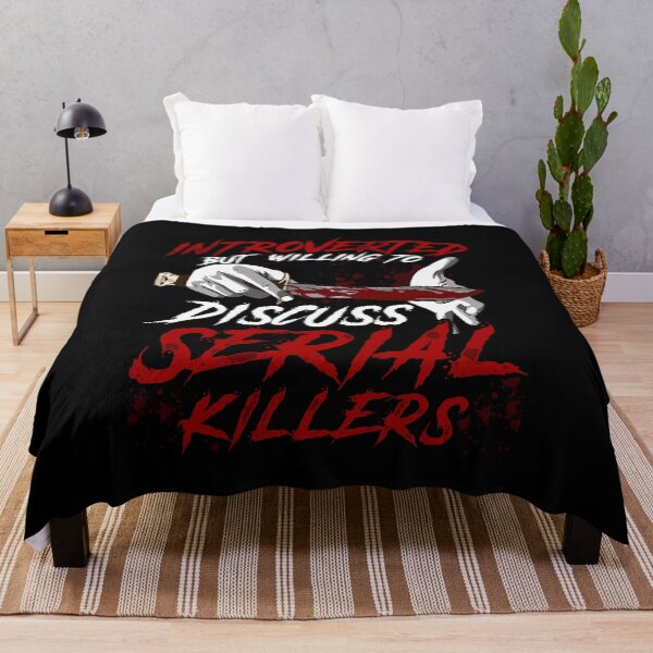 Item preview, Introverted But Willing To Discuss Serial Killers designed and sold by perfectpresents.