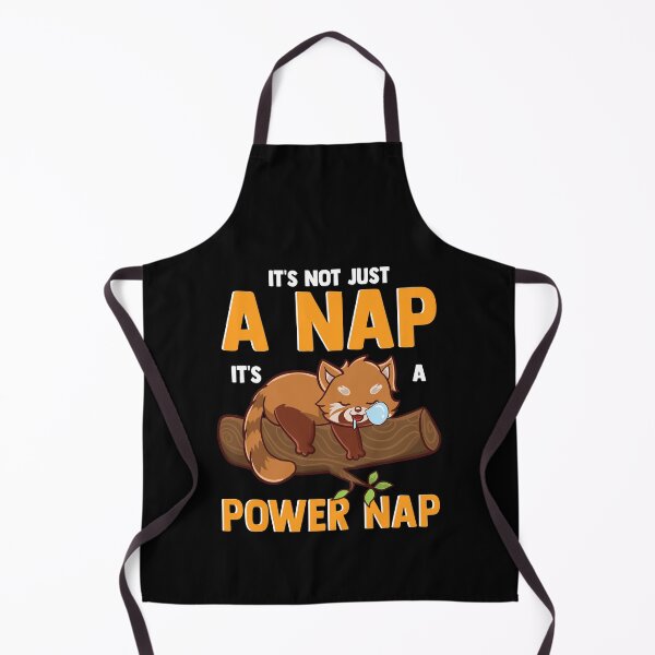 Item preview, It's Not Just A Nap It's A Power Nap Red Panda Pun designed and sold by perfectpresents.