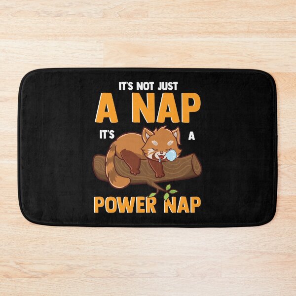 Item preview, It's Not Just A Nap It's A Power Nap Red Panda Pun designed and sold by perfectpresents.