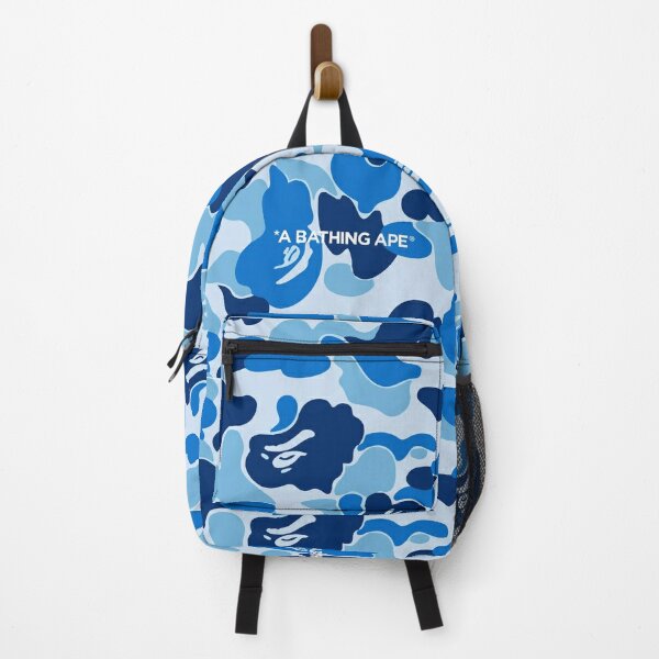 Blue Bape Backpacks | Redbubble