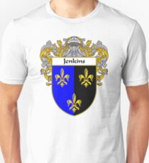 Jenkins Coat of Arms/Family Crest Unisex T-Shirt