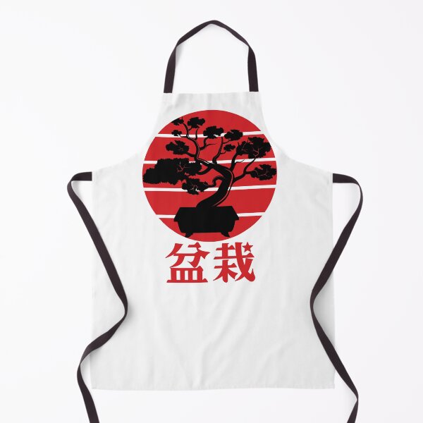 Item preview, Red bonzai/bonsai tree with red retro sunset designed and sold by GulQari.