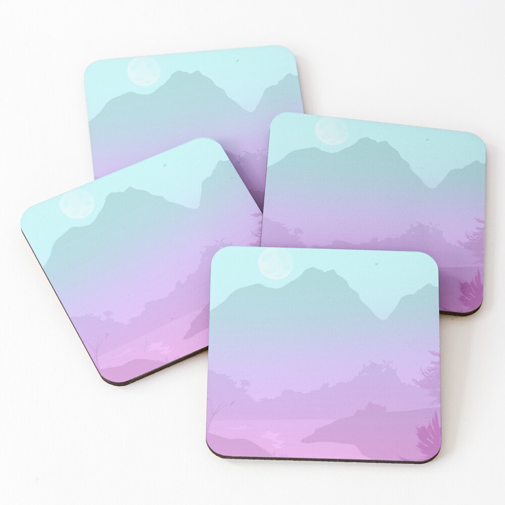 Item preview, Coasters (Set of 4) designed and sold by eelsock.