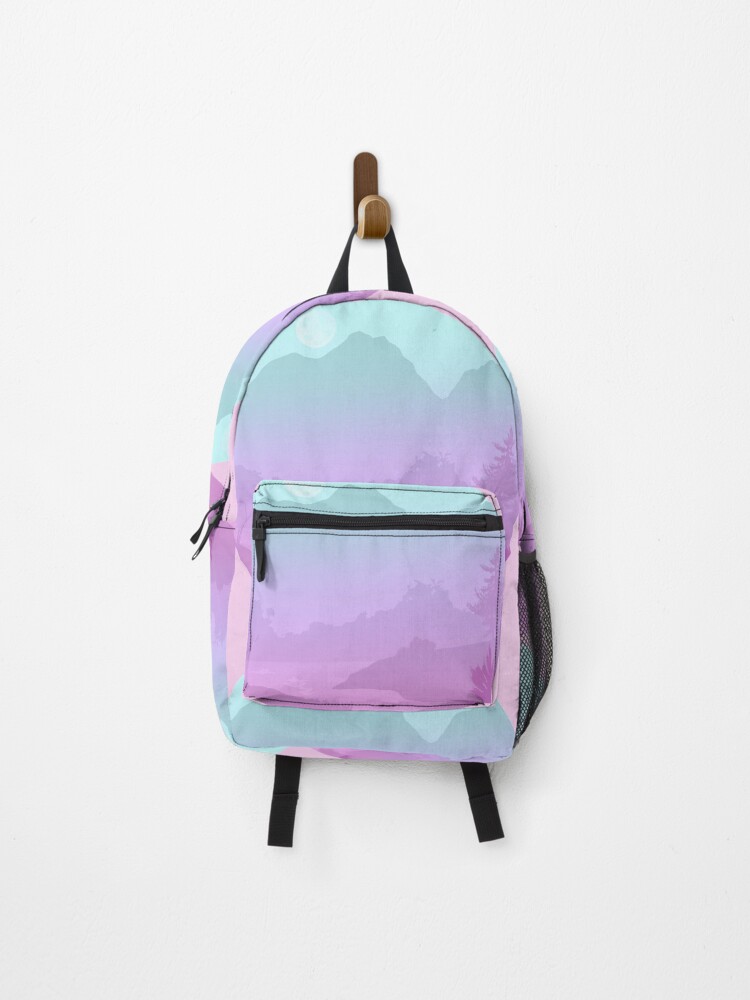 Thumbnail 1 of 3, Backpack, Landscape Aesthetic Subtle designed and sold by eelsock.