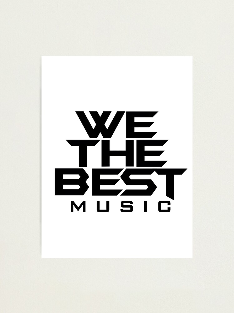 Alternate view of We The Best Music Logo Photographic Print