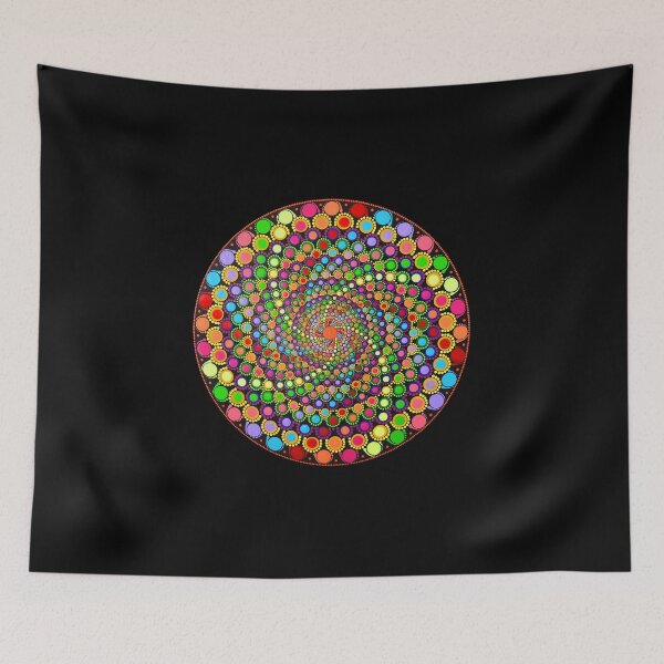 Item preview, Mandala Polychromatic Wheel designed and sold by OneDailyDesign.