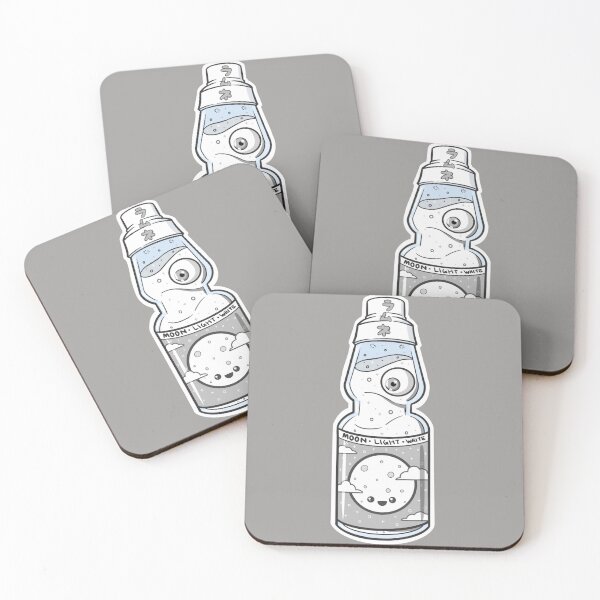 Item preview, Moonlight White Ramune designed and sold by KaheleKreations.