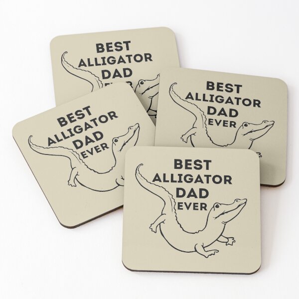 Item preview, Best Alligator Dad Ever designed and sold by brooklyntowner.