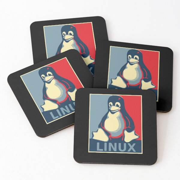 Item preview, Camiseta clásica Póster Linux Tux Penguin O-B-A-M-A designed and sold by EWSFBYK.