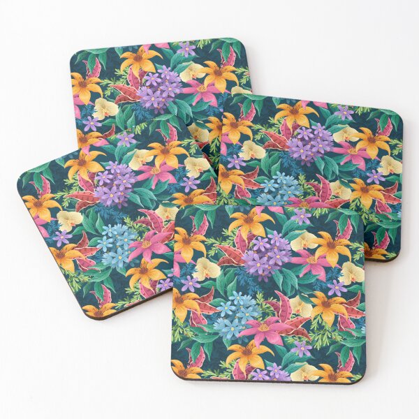 Item preview, Tropical Leaves And Flowers designed and sold by EVERTEESLOVER.