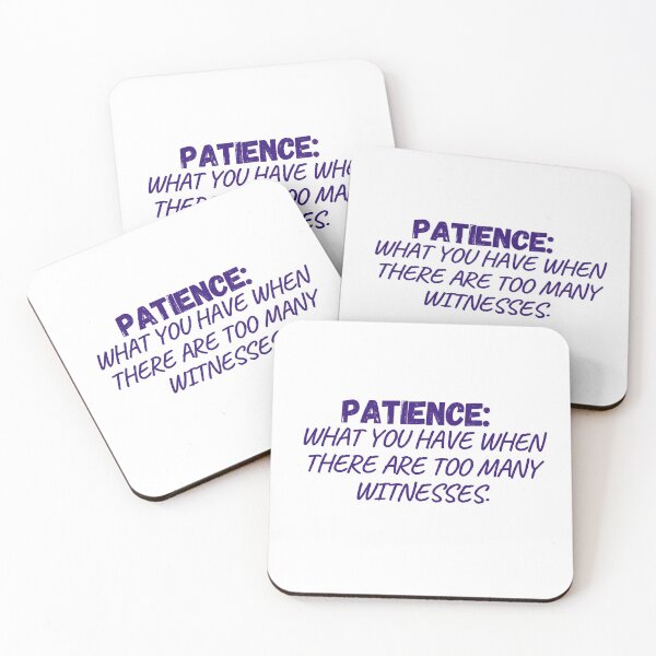 Item preview, Eye-Roll Elegance: Witnessed Resilience Collection - Because Patience is My Superpower... Obviously! designed and sold by DesignsbyLauri.