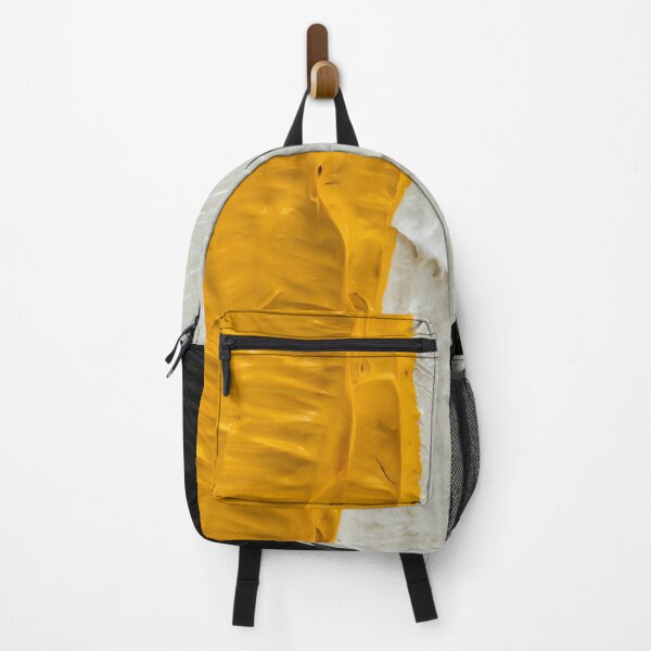 Item preview, Thick paint strokes yellow white black designed and sold by DavidMay.