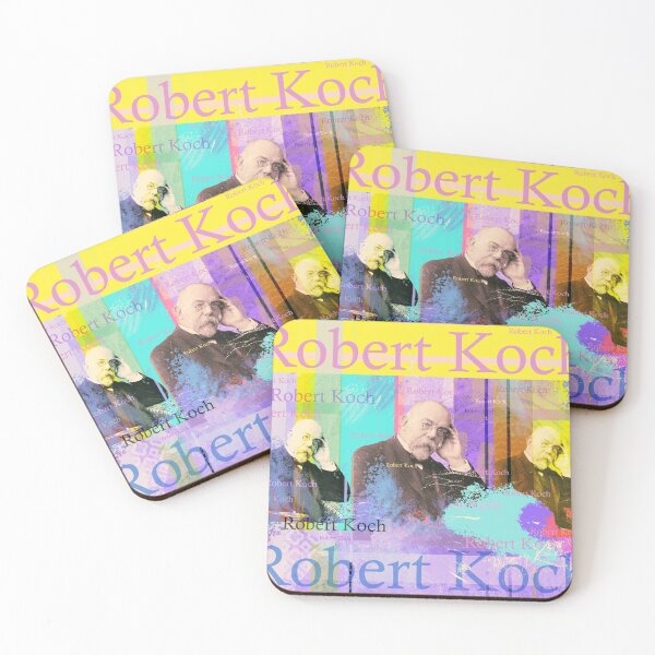 Item preview, Portrait of researcher Robert Koch, scientist designed and sold by Mauswohn.