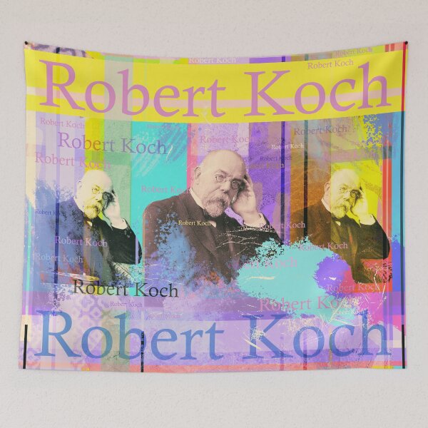 Item preview, Portrait of researcher Robert Koch, scientist designed and sold by Mauswohn.