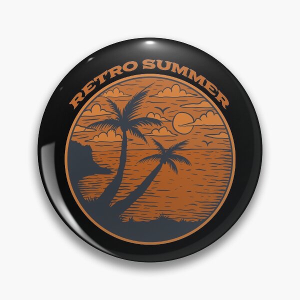 Item preview, Retro Island Summer Circle designed and sold by Astralia.