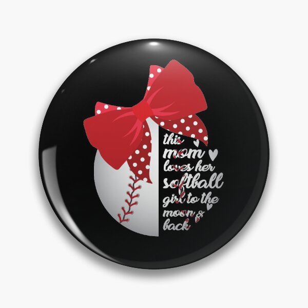 Artikelvorschau, Diese Mutter liebt ihr Softball-Mädchen bis zum Mond und zurück entworfen und verkauft von hasanmasud.