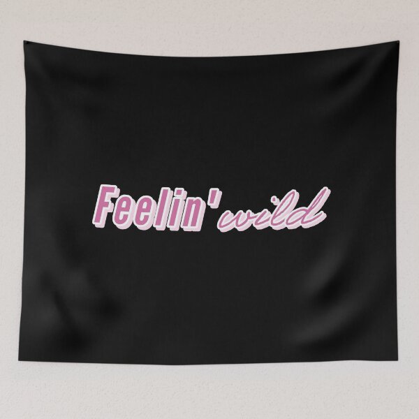 Item preview, FEELING WILD, TYPOGRAPHY designed and sold by Happy  Soul Store.