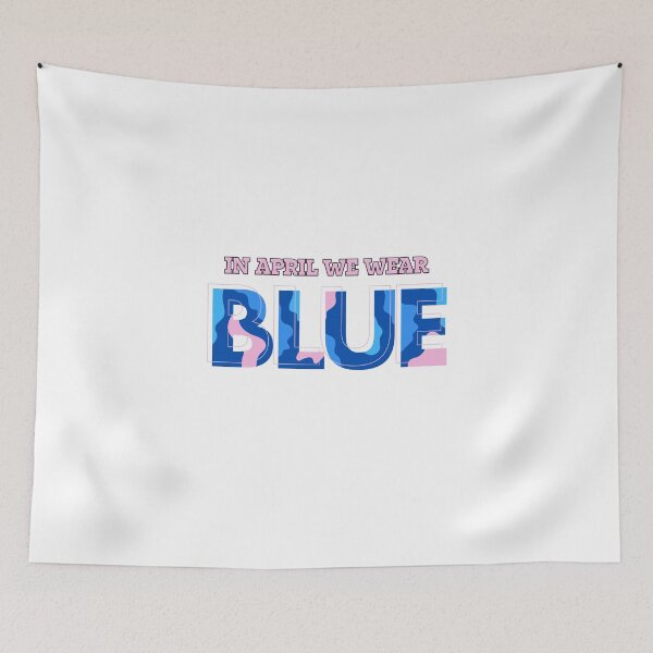 Item preview, In April We Wear Blue  designed and sold by nevertheless-.