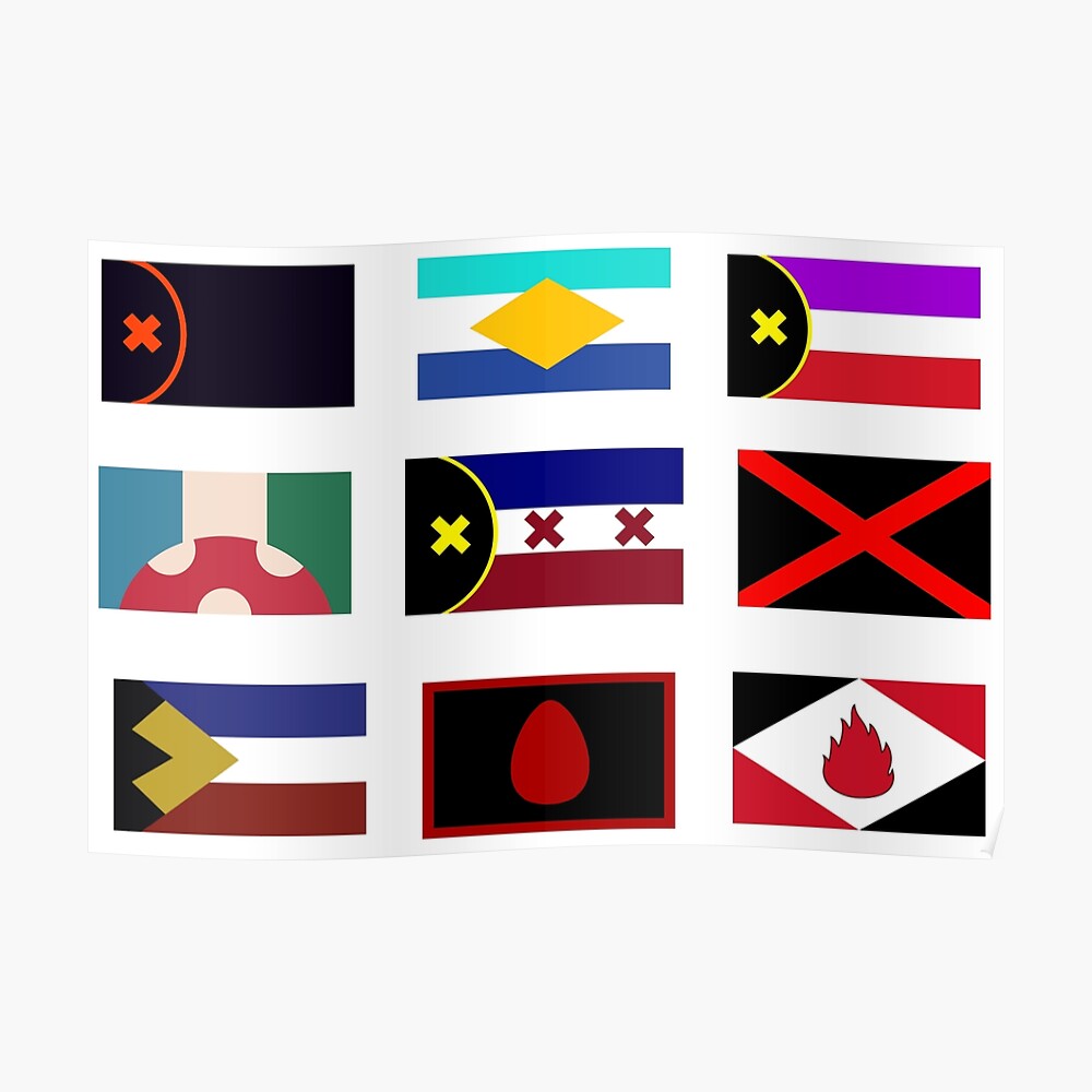 all dream smp country flags sticker pack art print by artsydoodles redbubble