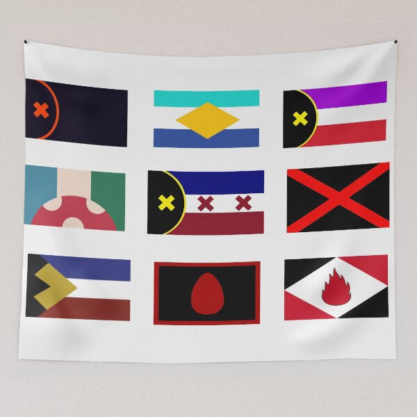 Item preview, All Dream SMP Country Flags Sticker Pack designed and sold by artsydoodles.