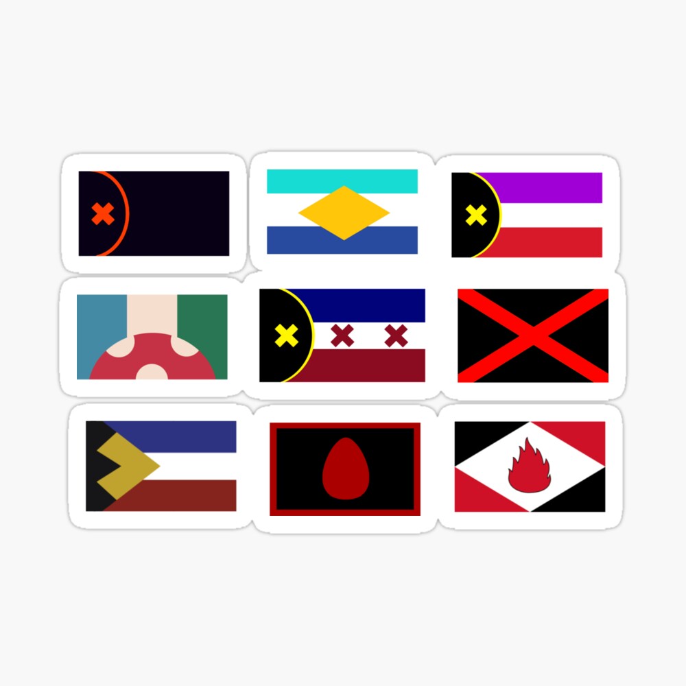 all dream smp country flags sticker pack photographic print for sale by artsydoodles redbubble