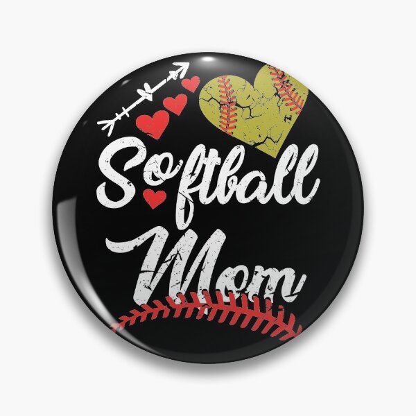 Item preview, Softball mom  designed and sold by hasanmasud.