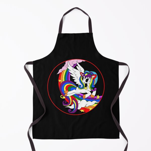 Item preview, Cute Big Eyed Rainbow Unicorn Girl designed and sold by StickerArtwork.