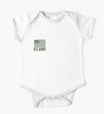 Private PV1 Infantry US Army Rank Desert by Mision Militar ™ One Piece - Short Sleeve