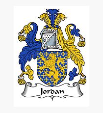 Jordanien Wappen / Jordanien Familienwappen Fotodruck