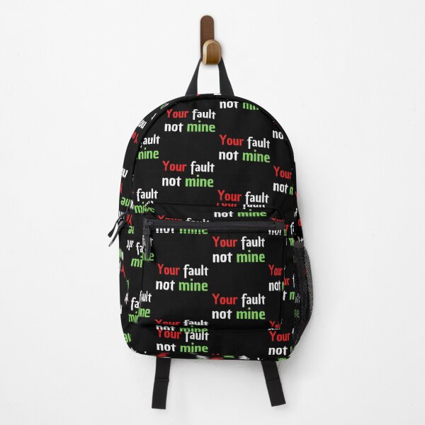 Item preview, your fault not mine designed and sold by stjin.
