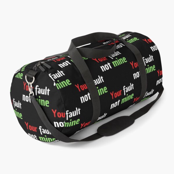 Item preview, your fault not mine designed and sold by stjin.