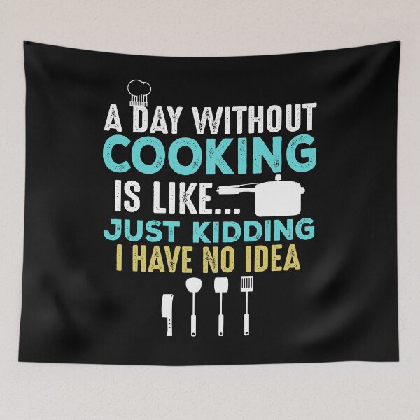 Item preview, A day without Cooking is... designed and sold by EverythingKawai.