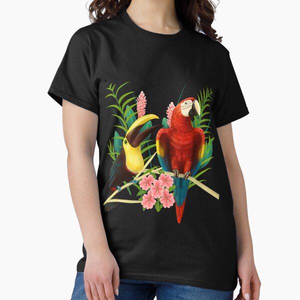Item preview, Toucan and Scarlet Macaw tropical birds designed and sold by Mehu.