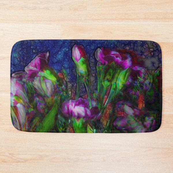 Item preview, Abstract Pink Carnations designed and sold by bloomingvine.