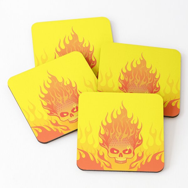 Item preview, Golf Skull Fire designed and sold by Topstation.